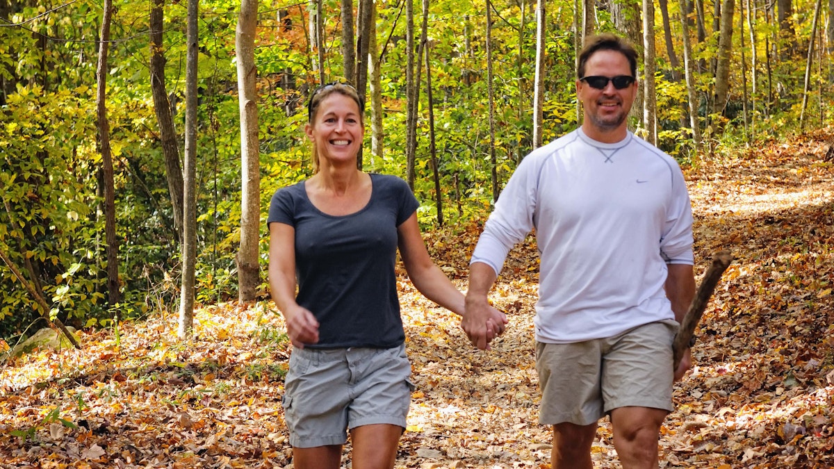 Hikers On An Aska Trail Crop2